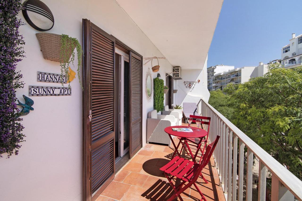 Hanna'S Sunny Apartment Albufeira Exteriör bild
